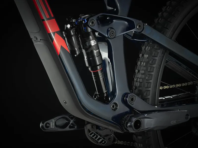 TREK Slash 9.8 GX AXS Full Suspensions Mountain Bike Navy Blue-4